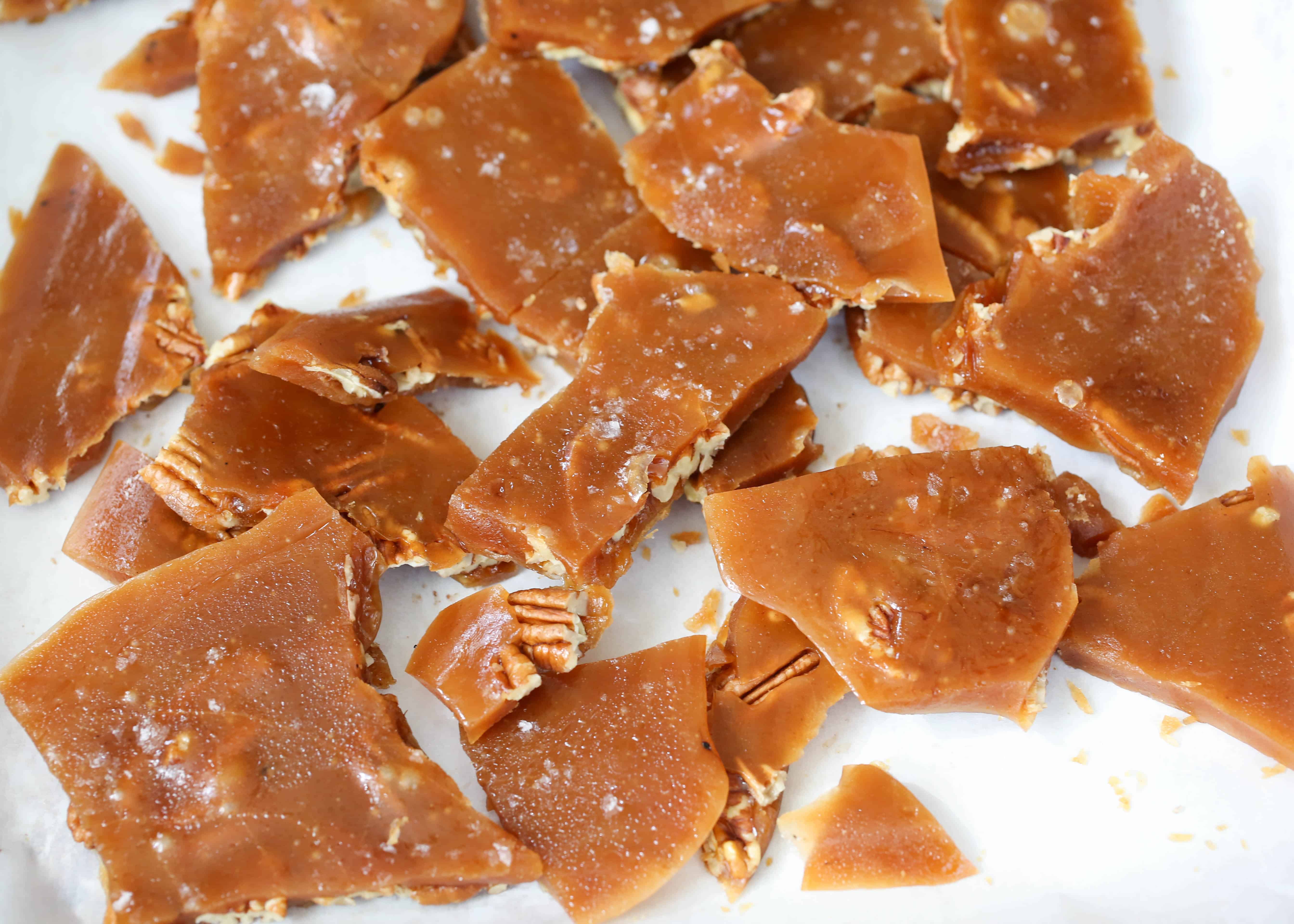 Effortless Sea Salt Pecan Toffee: Make It in a Slow Cooker!